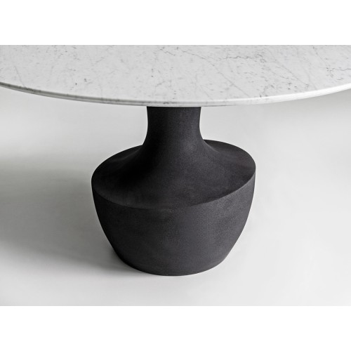 Anfora Potocco Armchair resin quartz base table