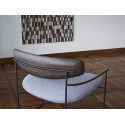 Keel Potocco lounge armchair