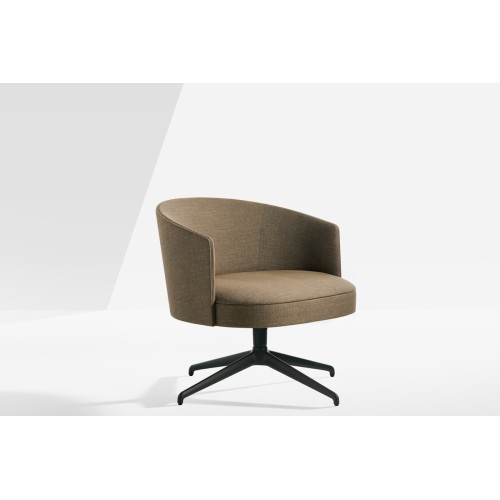 Lèna Potocco Swivel Lounge Armchair