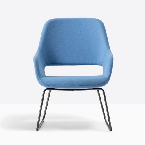 Babila comfort Pedrali Sled armchair