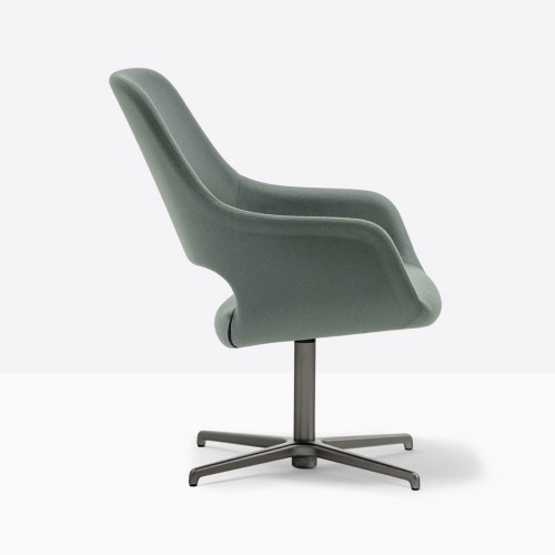 Babila comfort Pedrali swivel armchair