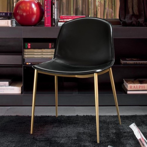 Seventy Bontempi chair in steel