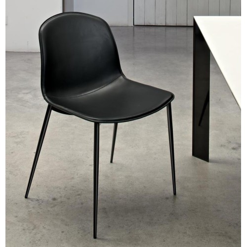 Seventy Bontempi chair in steel