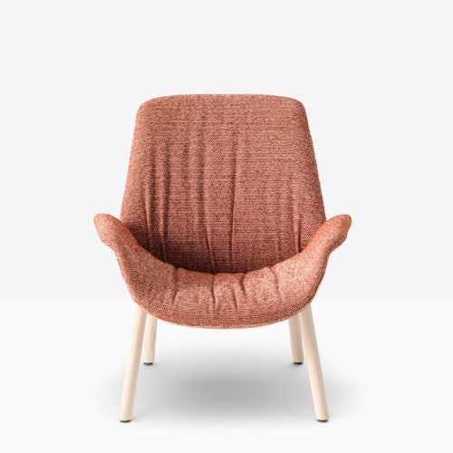 Ila Pedrali Wooden armchair