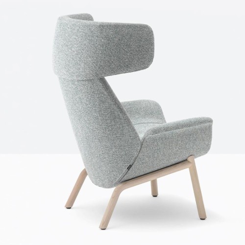 Ila Pedrali Wooden armchair