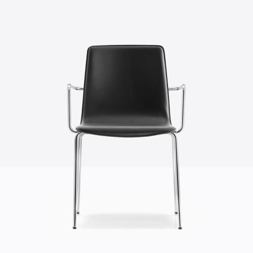 Inga Pedrali armchair in leather