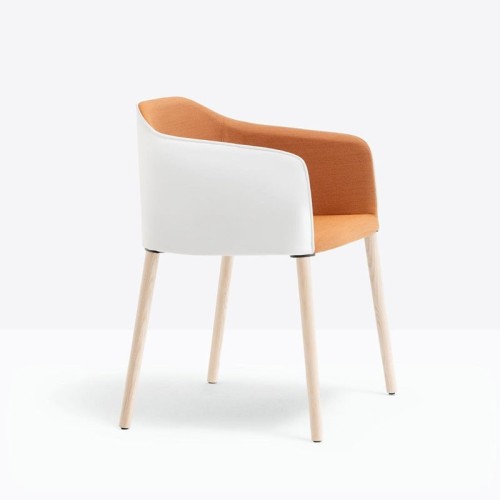 Laja Pedrali Wooden armchair