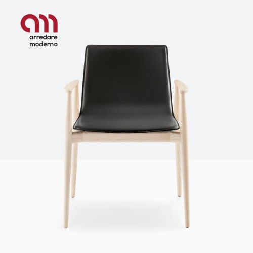 Malmö Pedrali Leather armchair