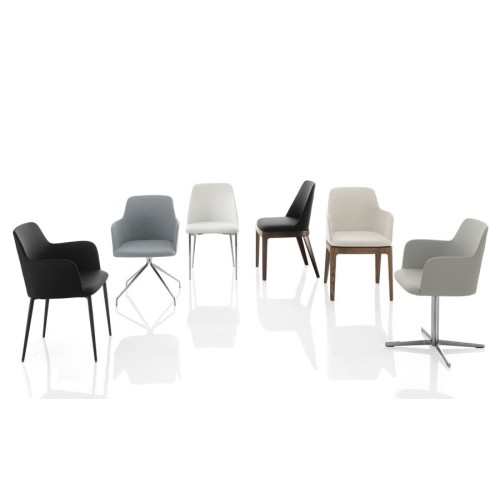 Margot Bontempi chair in steel