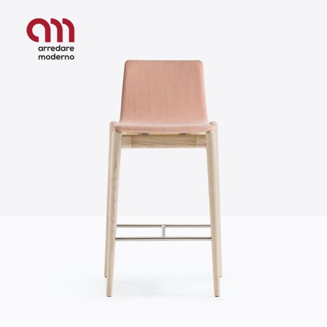 Malmö Pedrali upholstered stool