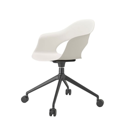 Lady B Scab Design chair with wheels and technopolymer shell