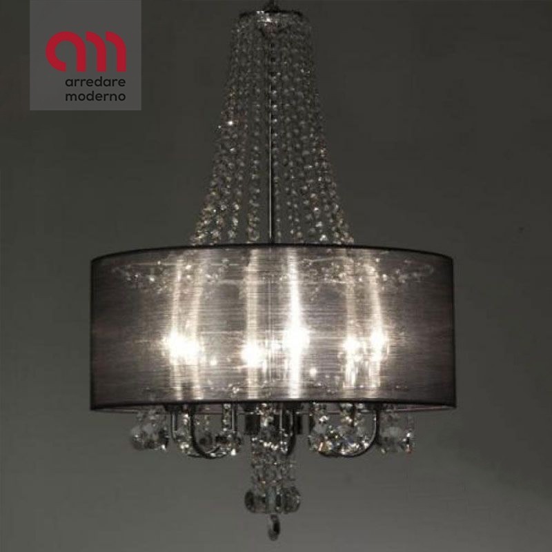 Jewels Silver Ring Tomasucci Chandelier 6 Lights