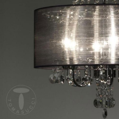 Jewels Silver Ring Tomasucci Chandelier 6 Lights