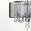 Jewels Silver Ring Tomasucci Chandelier 6 Lights