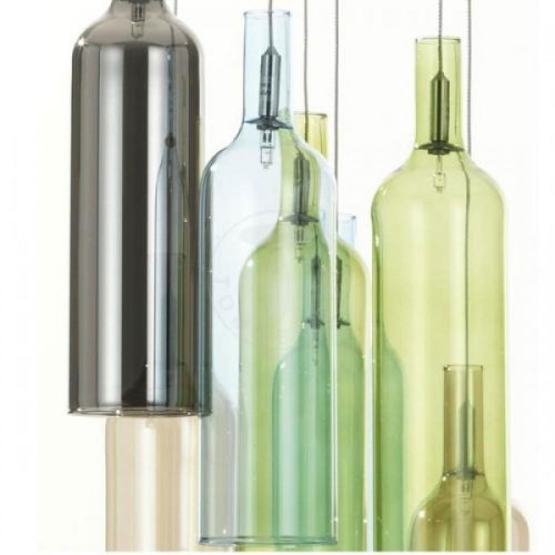 Bottles Tomasucci Chandelier 7 Lights