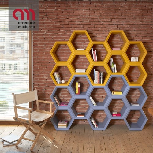 Hexa Slide Bookcase