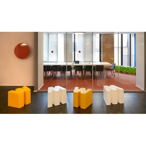 Double U Slide Stool