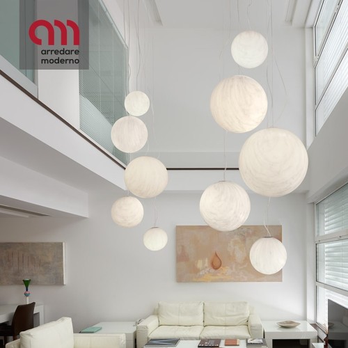 Mineral Slide Suspension lamp