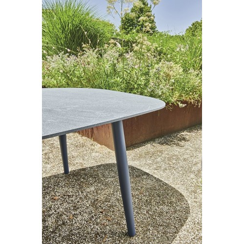 Ellisse low Varaschin garden Table 