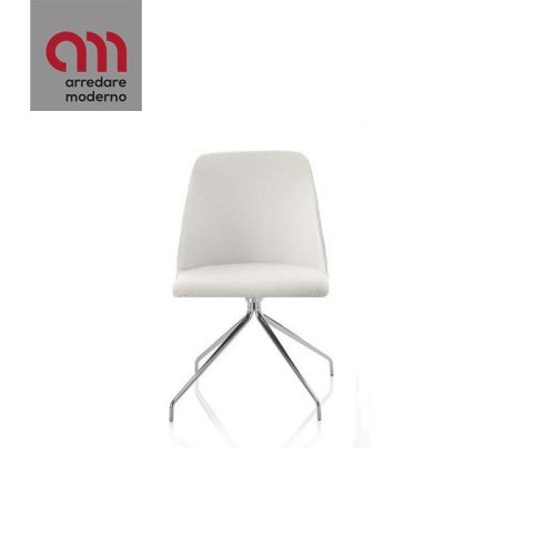 Margot Bontempi chair with spider swivel base