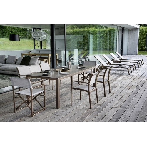 Victor Varaschin Garden chair with armrests