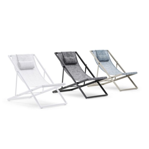 Clever Varaschin foldable Deckchair