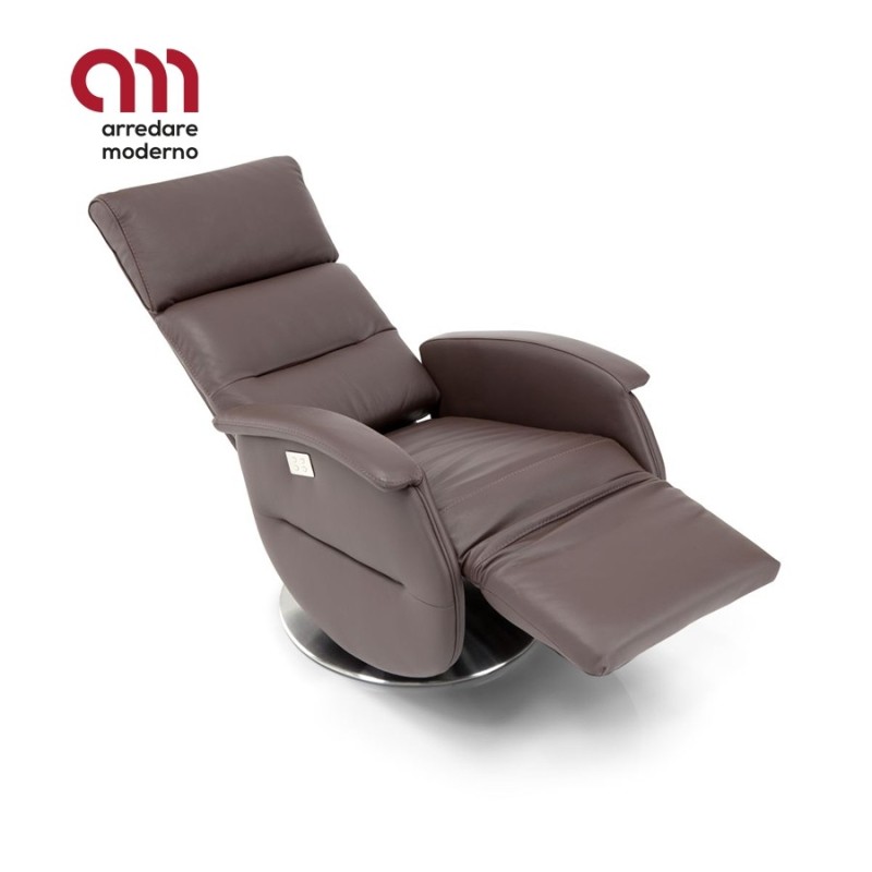 Ginevra Spazio Relax Swivel armchair