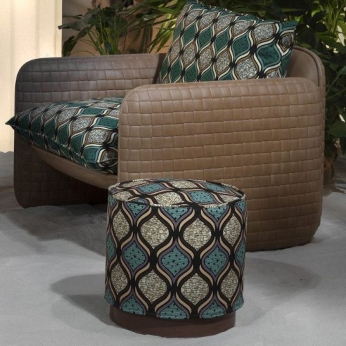 Mara Masai Slide Pouf Ottoman