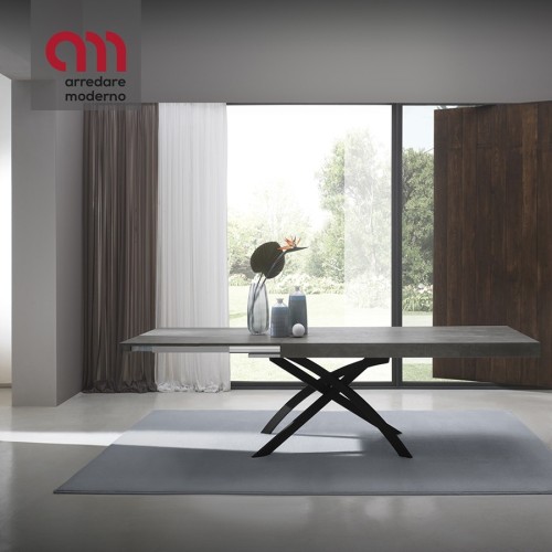 Twist Zamagna extendable dining table up to 300 cm