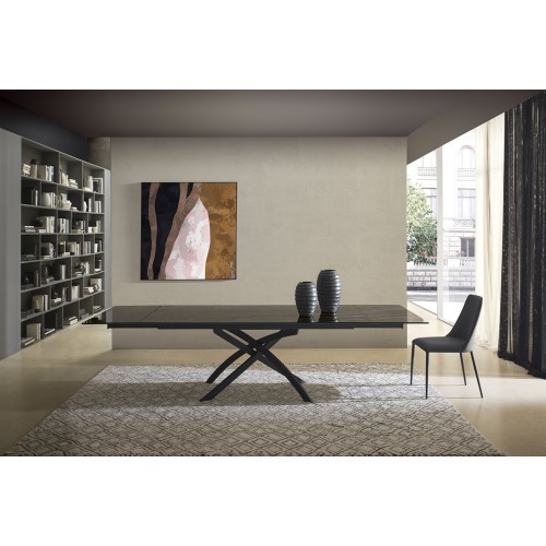 Twist Zamagna extendable dining table up to 300 cm