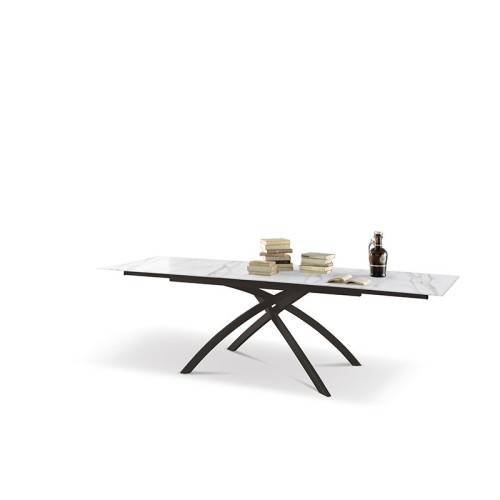 Twist Zamagna extendable dining table up to 300 cm