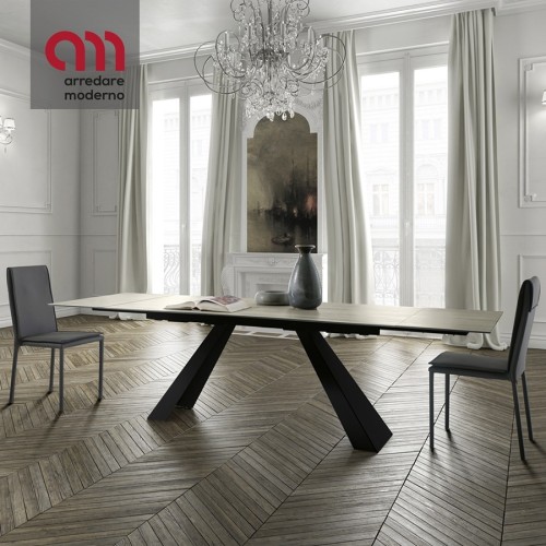 SLide Zamagna extendable dining table up to 300 cm