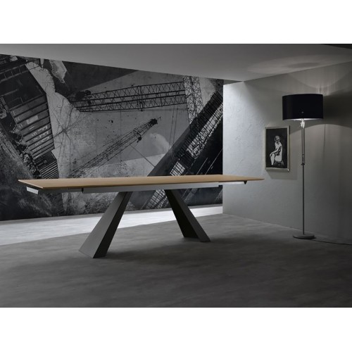 SLide Zamagna extendable dining table up to 300 cm