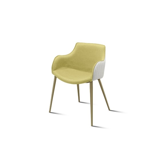 Duke Zamagna upholstered chair with armrests