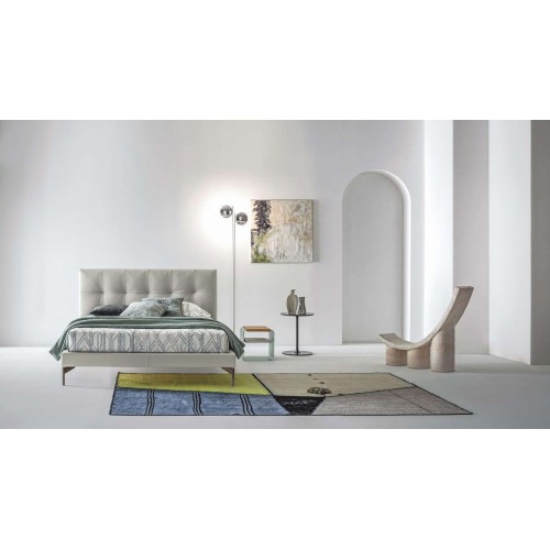 Max Capitonné Twils Modern Double Bed