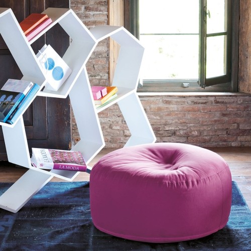 Rotondo Soft Twils Modern Pouf