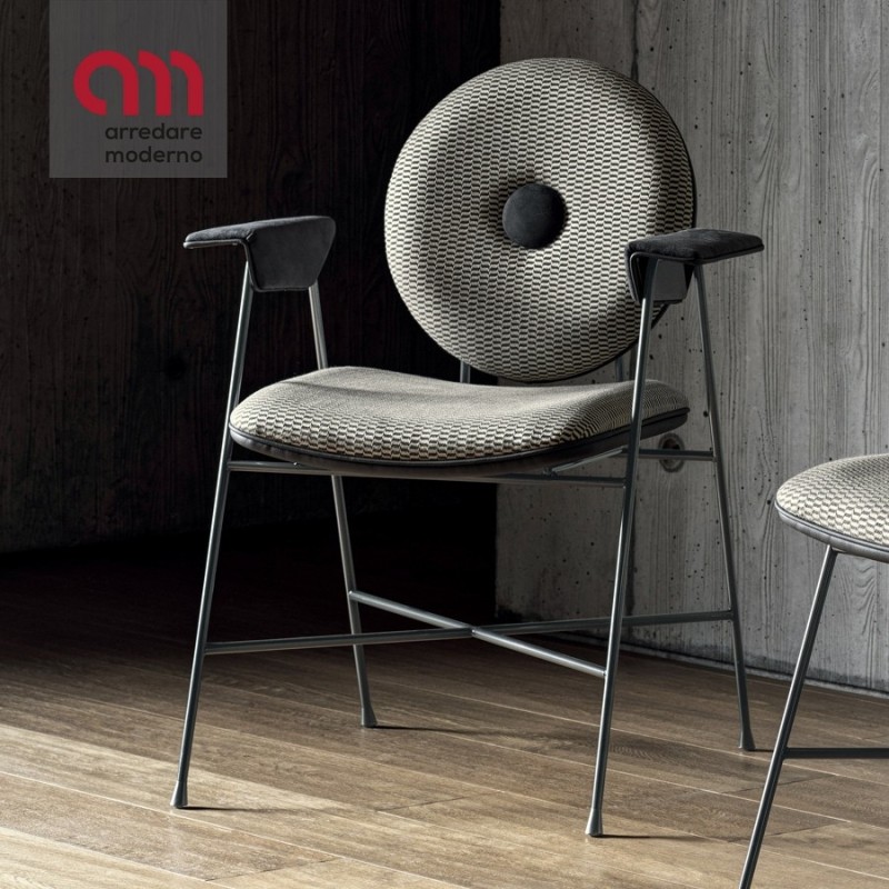 Penelope Bontempi chair with armrests