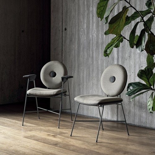 Penelope Bontempi chair with armrests