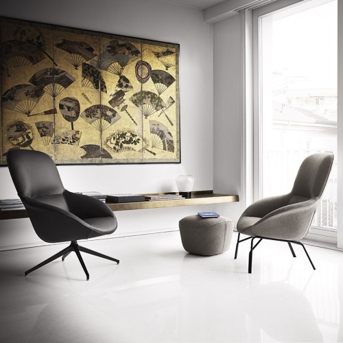 Long Island Bontempi armchair in steel