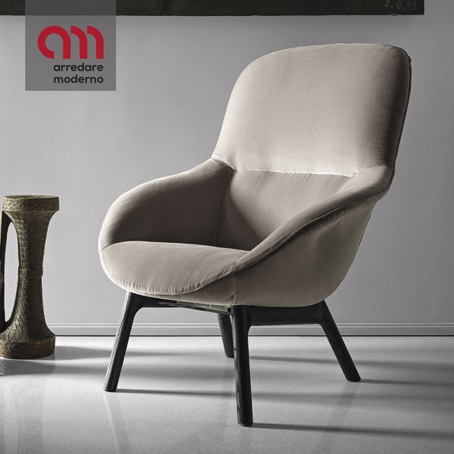 Long Island Bontempi armchair in wood