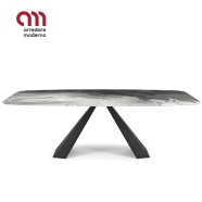 Eliot Crystalart Table Cattelan Italia