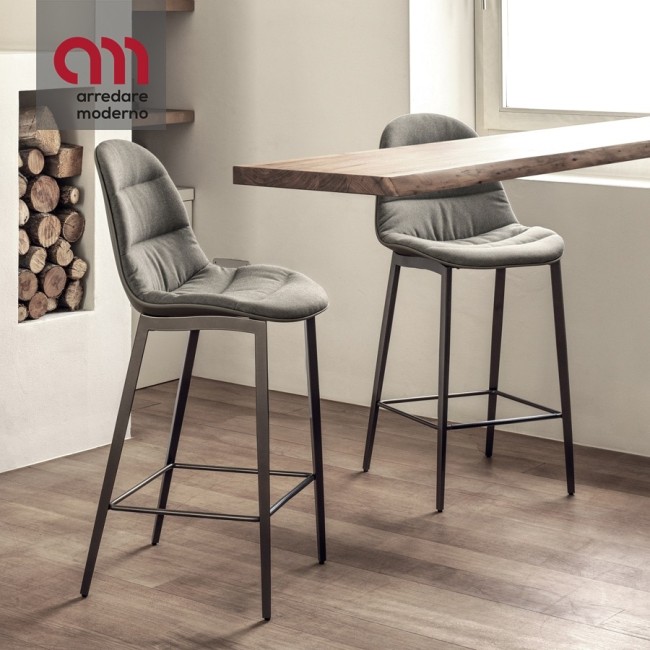 Mood Bontempi Casa Stool covered, triangular