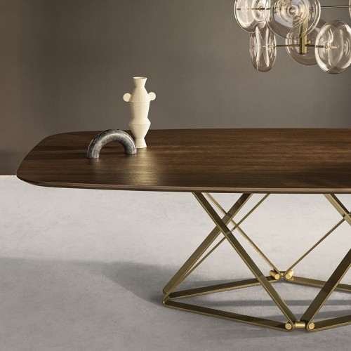 Delta Bontempi Casa fixed barrel Table