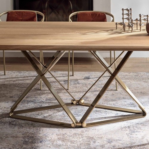 Delta Bontempi Casa fixed rectangular Table