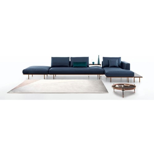 Dakota angular sofa with chaise longue