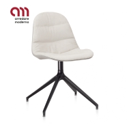 Mood Bontempi Casa swivel covered in aluminum