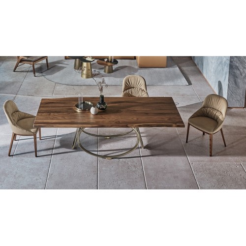 Louis Bontempi Casa Fixed Rectangular Table