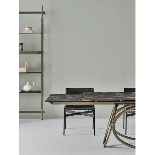 Louis Bontempi Casa Extendable Rectangular Table