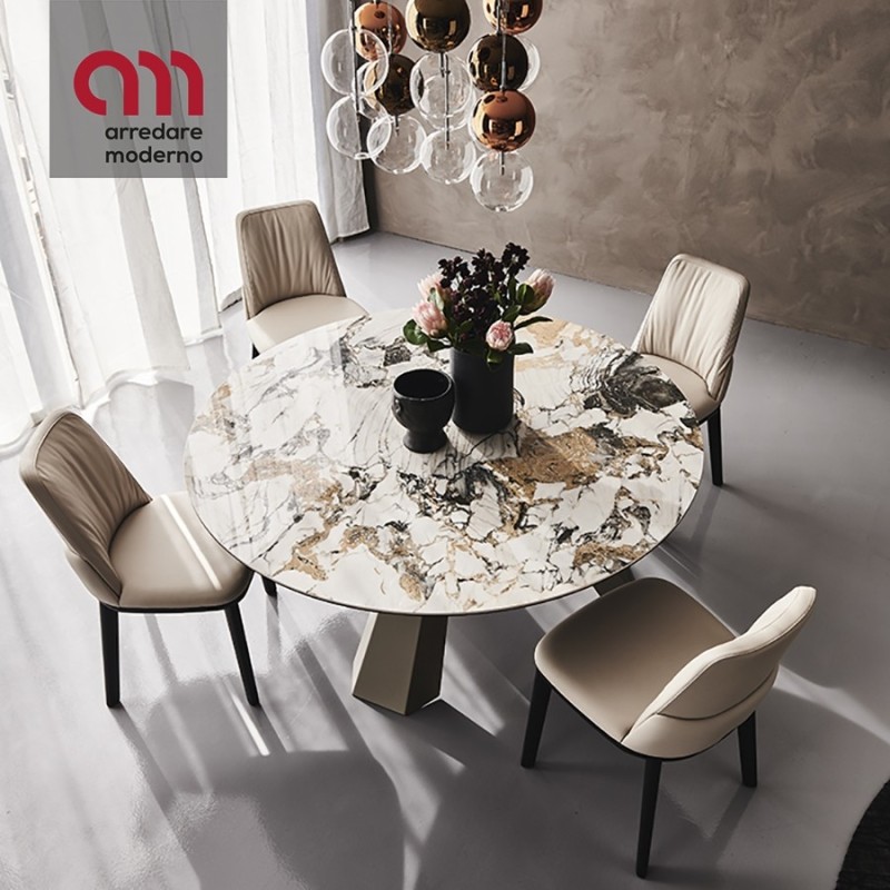 Eliot Keramik Round Cattelan Italia modern Table dining