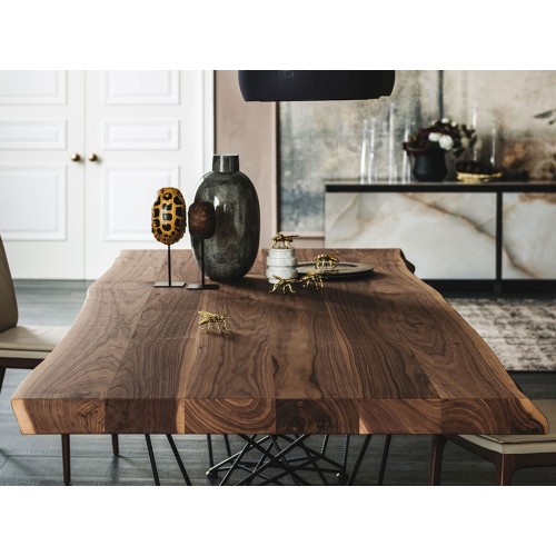 Gordon Deep Wood Cattelan Italia dining Table